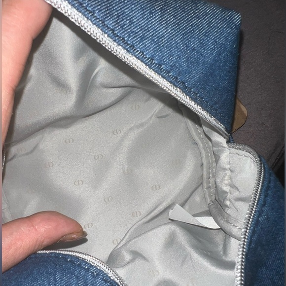 Dior - Denim Cosmetics Makeup Bag - Picture 4 of 4